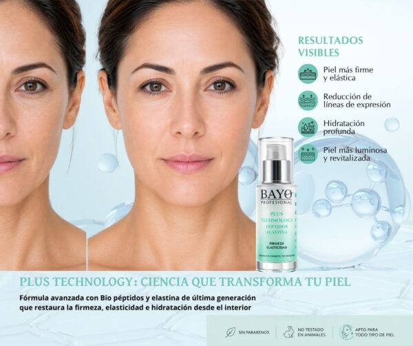 PLUS TECHNOLOGY BIO PEPTIDOS Y ELASTINA - Imagen 5